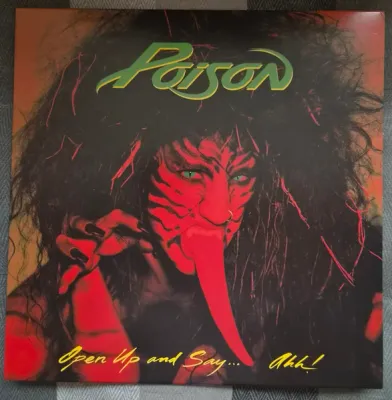 Poison – Open Up and Say...Ahh! (Neon Green Vinyl) LP