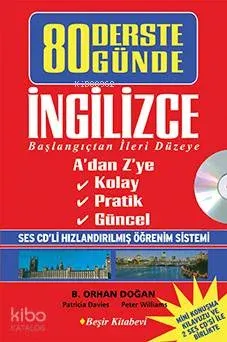 80 Derste / Günde İngilizce (1 Kitap, 2 Cd)