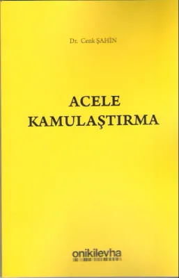 Acele Kamulaştırma