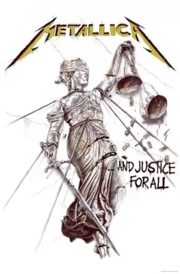 Metallica 'And Justice For All' Textile Poster