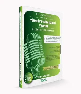 Türkiye'nin İdari Yapısı Çözümlü Soru Bankası