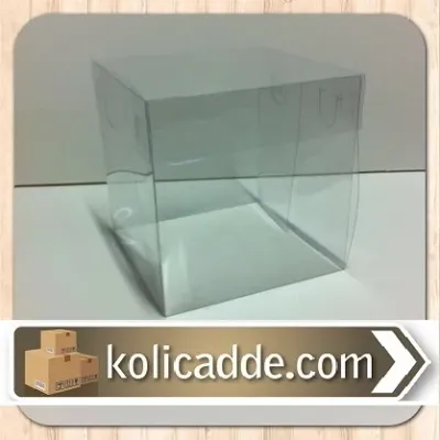 Şeffaf Asetat Kutu 12x12x15 cm