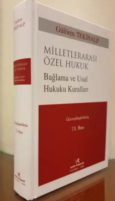 MİLLETLERARASI ÖZEL HUKUK 13.BASI G.TEKİNALP-2020