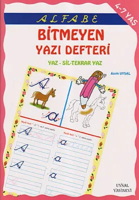 Alfabe Tükenmeyen Yazı Defteri