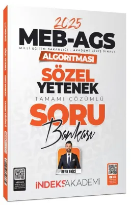 2025 MEB-AGS Algoritması Sözel Yetenek Soru Bankası Çözümlü Berk Ekici