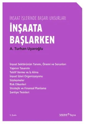 İnşaata Başlarken %20 indirimli A. Turhan Uyaroğlu