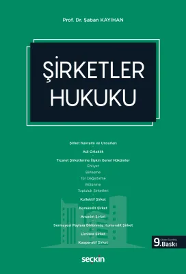 Şirketler Hukuku Şaban Kayıhan