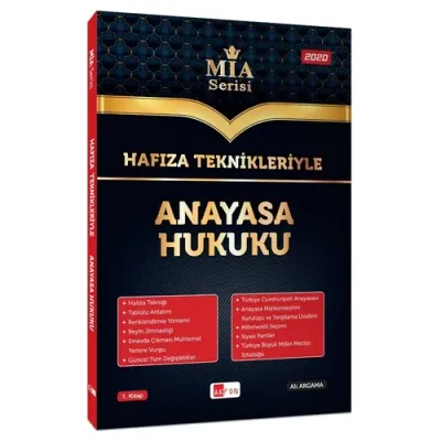 Hafıza Teknikleriyle Anayasa Hukuku MİA Serisi Ali Argama