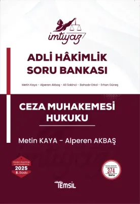 İMTİYAZ Ceza Muhakemesi Hukuku Soru Bankası Metin Kaya İMTİYAZ Ceza Muhakemesi Hukuku Soru Bankası Metin Kaya