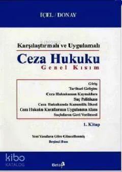 Ceza Hukuku Genel Kısım 1. Kitap