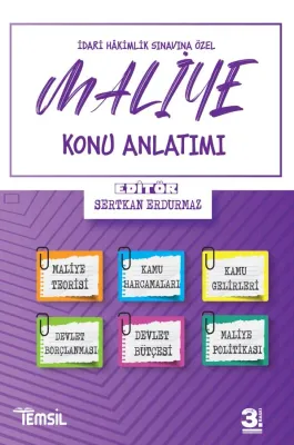 Maliye Konu Anlatımı Sertkan Erdurmaz Maliye Konu Anlatımı Sertkan Erdurmaz