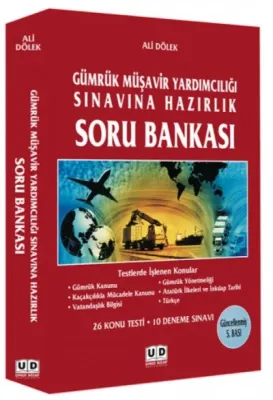 Gümrük Müşavir Yardımcılığı Sınavına Hazırlık Soru Bankası %18 indirim