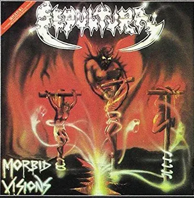 Sepultura - Morbid Visions+Bestial Devastations (Transparent Red Vinyl W/ Black Splatter) LP