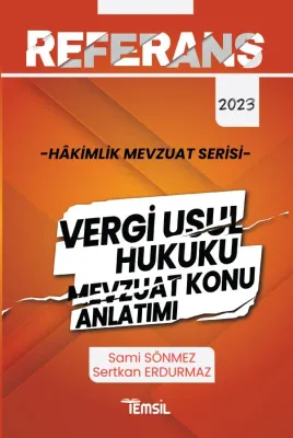 Hâkimlik Vergi Usul Hukuku Sami Sönmez Hâkimlik Vergi Usul Hukuku Sami Sönmez