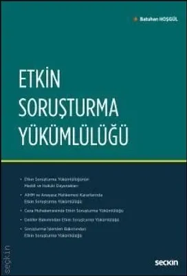 Etkin Soruşturma Yükümlülüğü
