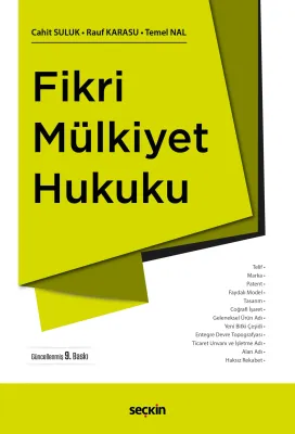 Fikri Mülkiyet Hukuku Cahit Suluk