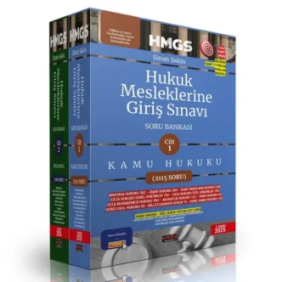 HMGS Hukuk Mesleklerine Giriş Sınavı Soru Bankası 3.BASKI
