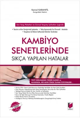 Kambiyo Senetlerinde Sıkça Yapılan Hatalar