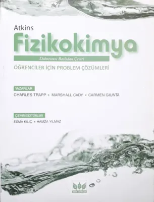 Fizikokimya Problem Çözümleri P. W. Atkins