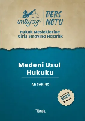 HMGS Medeni Usul Hukuku Ders Notu Ali Sakinci HMGS Medeni Usul Hukuku Ders Notu Ali Sakinci