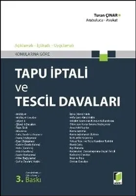 Tapu İptali ve Tescil Davaları