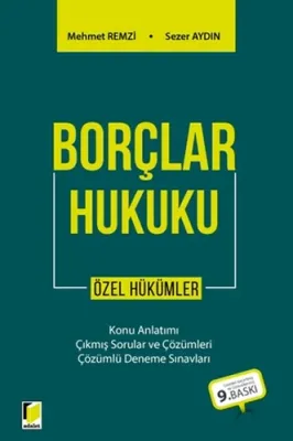 Borçlar Hukuku Özel Hükümler %8 indirimli Sezer Aydın