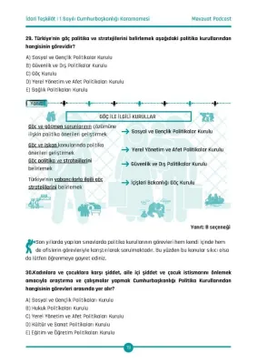 Türkiye'nin İdari Yapısı Çözümlü Soru Bankası Okan Arslan Türkiye'nin İdari Yapısı Çözümlü Soru Bankası Okan Arslan