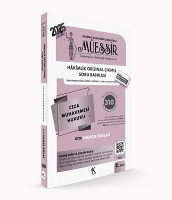 Müessir İdari Yargı Ön Sınavına (İYÖS) Ceza Muhakemesi Hukuku Hamza Pa