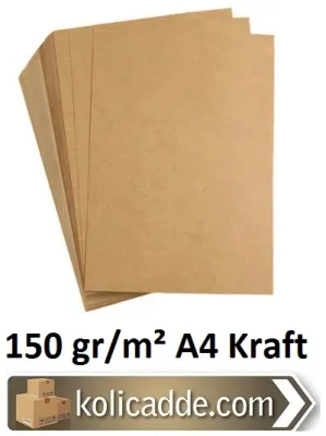 A4 Kraft Kağıdı 155 gr/m² 100 Adet