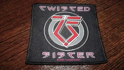 Twisted Sister - Bone Logo Patch