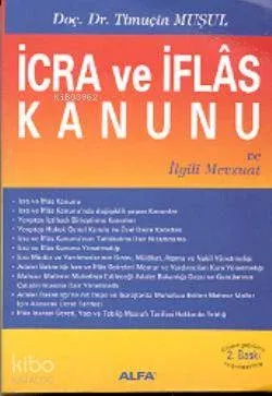 İcra ve İflas Kanunu Timuçin Muşul