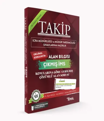 TAKİP İcra Müdürlüğü Çıkmış Soru Bankası