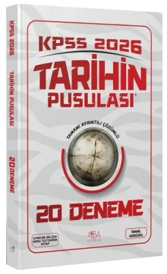 KPSS Tarihin Pusulası 20 Deneme Çözümlü İsmail Adıgüzel