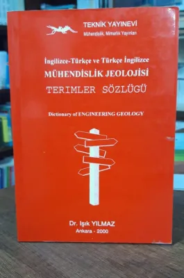 Mühendislik Jeolojisi Terimler Sözlüğü