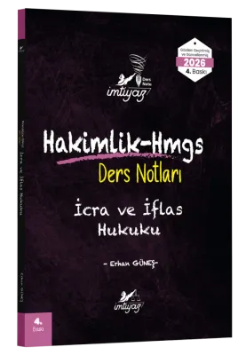 İMTİYAZ İcra ve İflas Hukuku Ders Notları