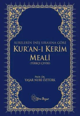 Kur'an-ı Kerim Meali (İniş Sıralı-Lacivert)