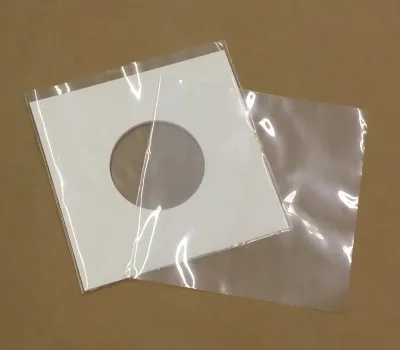 Plak Koruma Naylonu (7") - 100 Adetlik Paket