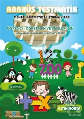 Abaküs Testmatik - Mental Aritmetik Çalışma Kitabı Baki Yerli