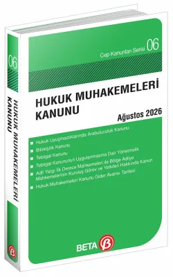 Hukuk Muhakemeleri Kanunu - 6 (Cep Boy)