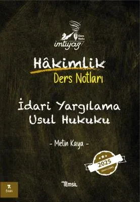 İMTİYAZ İdari Yargılama Usul Hukuku Ders Notları 7.BASKI