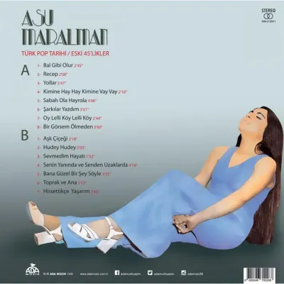 Asu Maralman - Eski 45 likler LP Asu Maralman - Eski 45 likler LP