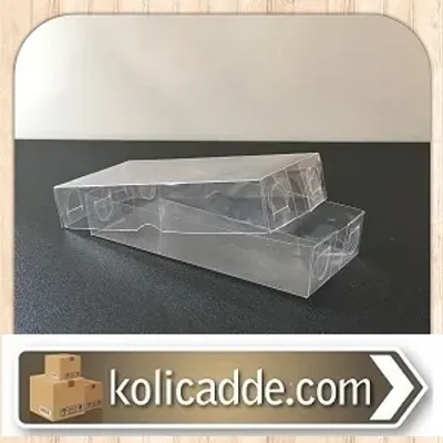 Şeffaf Asetat Kutu 5x11x2 cm.