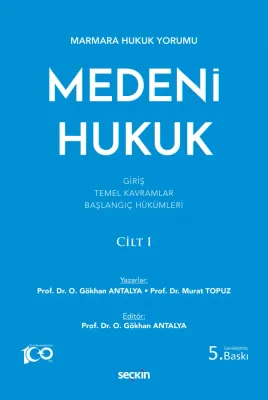 Medeni Hukuk Cilt: I
