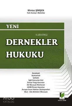 Dernekler Hukuku Mintez Şimşek