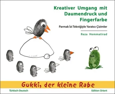 Kreativer Umgang mit Daumendruck und Fingerfarbe-Parmak İzi Tekniğiyle Yaratıcı Çizimler