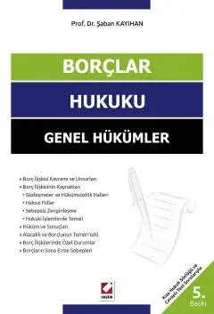 Borçlar Hukuku-Genel Hükümler