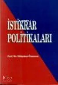 İstikrar Politikaları Süleyman Özmucur