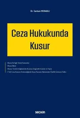Ceza Hukukunda Kusur