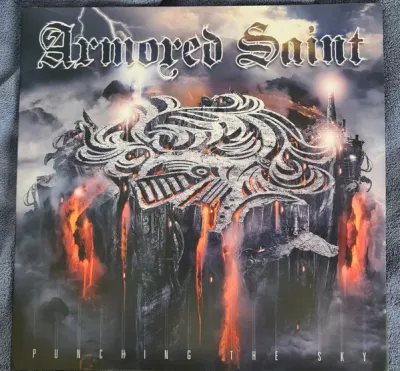 Armored Saint ‎– Punching The Sky (Purple Clear White Marbled) LP