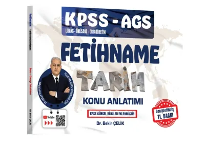 KPSS/MEB/AGS FETİHNAME Tarih Konu Anlatımı Bekir Çelik